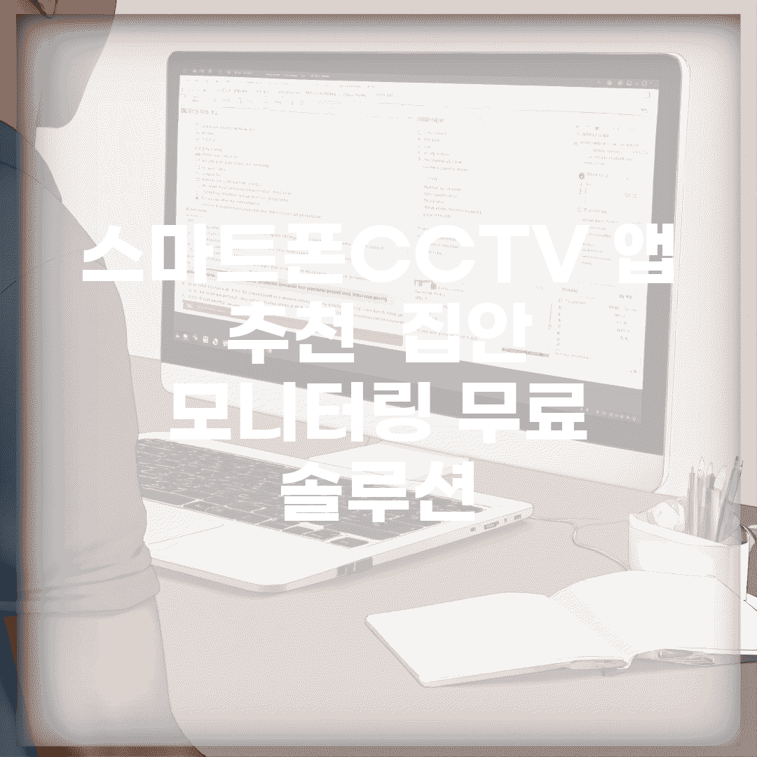 스마트폰CCTV 앱 추천 | 집안 모니터링 무료 솔루션