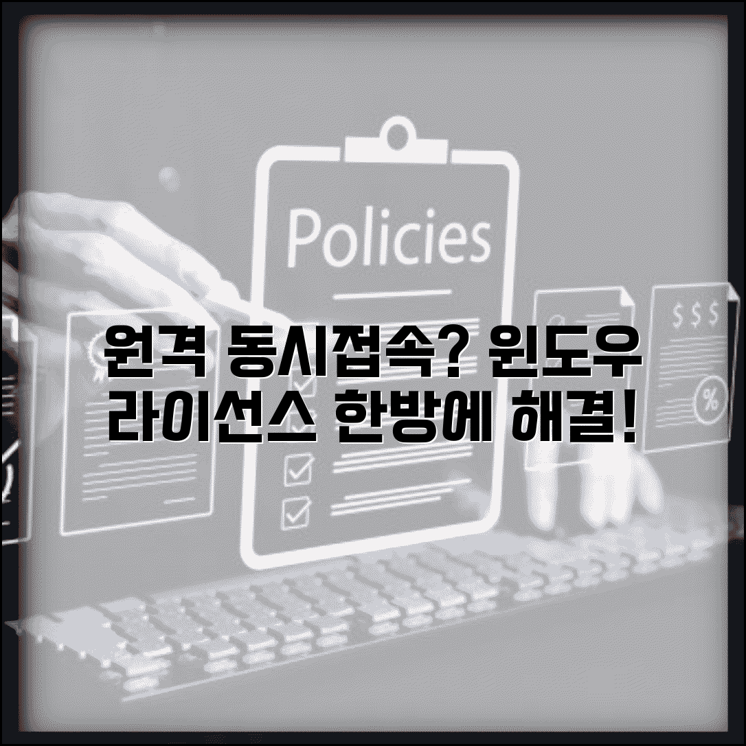 윈도우 원격데스크톱 라이선스 | 원격데스크톱 동시 접속 라이선스