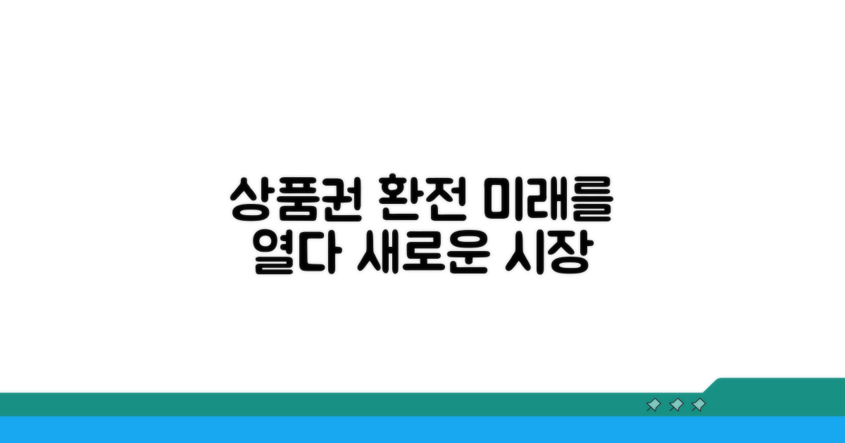 상품권 환전 시장, 미래를 열다