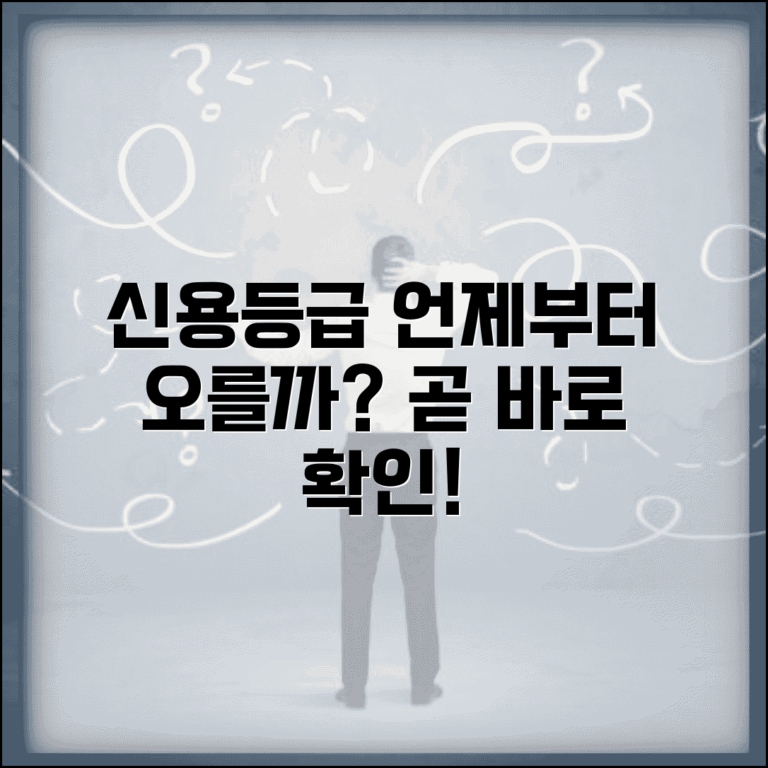 신용등급 상승 효과 언제부터 나타나나요 | 신용등급상승 | 효과시점 | 반영기간