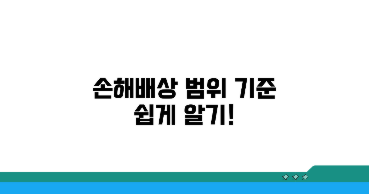 손해배상 범위와 산정 기준 알아보기