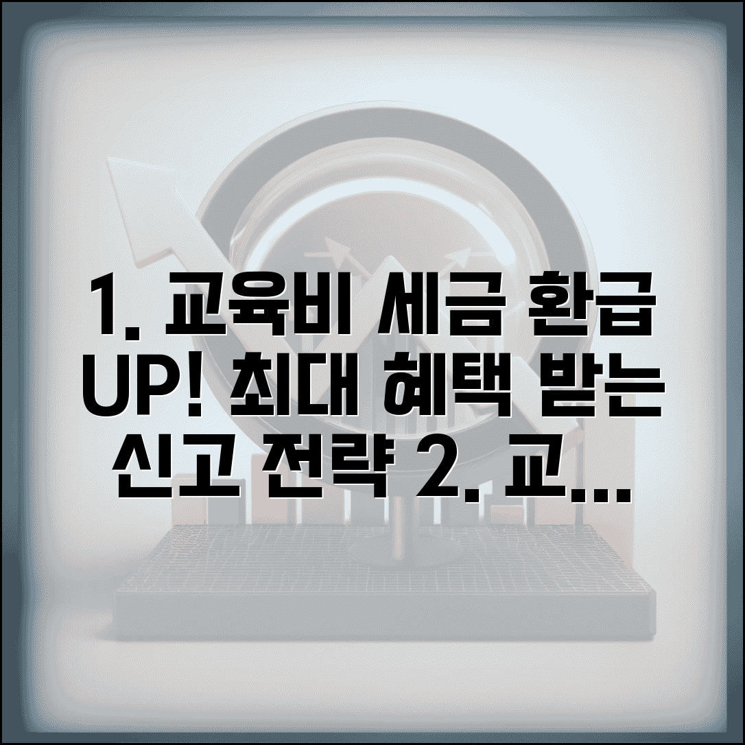 교육비 공제 혜택 극대화 | 세금 환급액 높이는 신고 전략