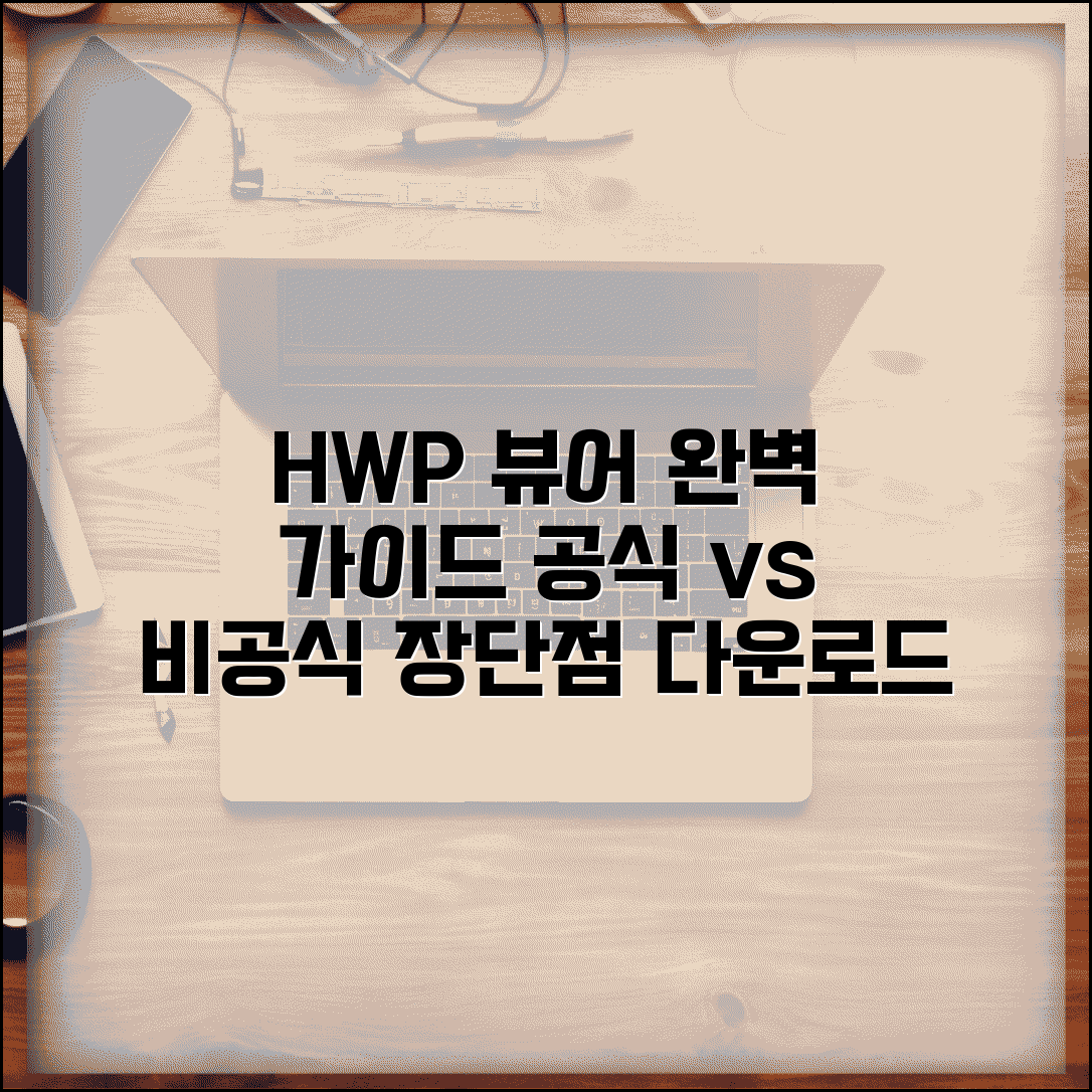 HWP 뷰어 설치 가이드 | 공식/비공식 뷰어 장단점 및 다운로드