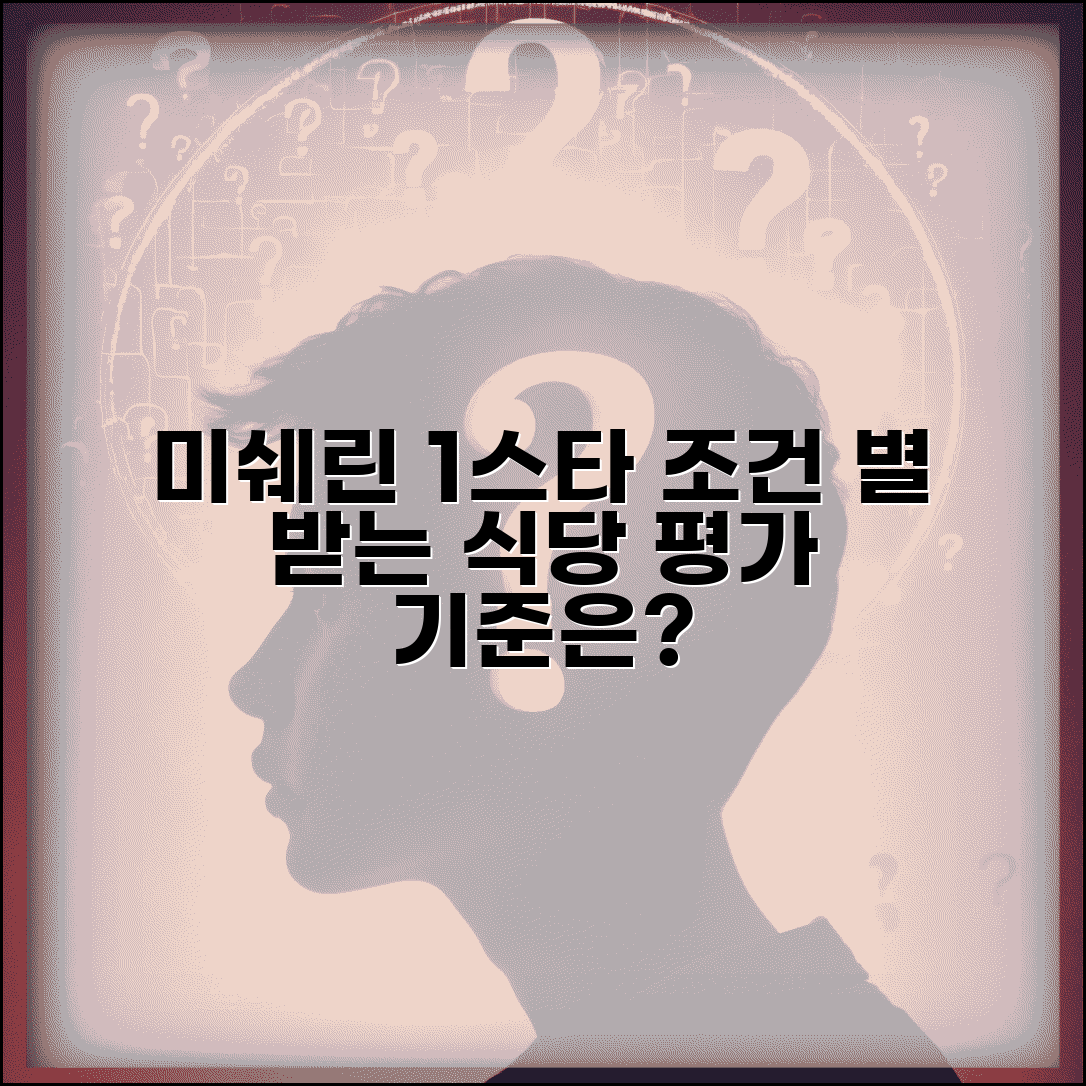 미쉐린 1스타 레스토랑 조건 | 별 하나 받는 식당 평가 기준