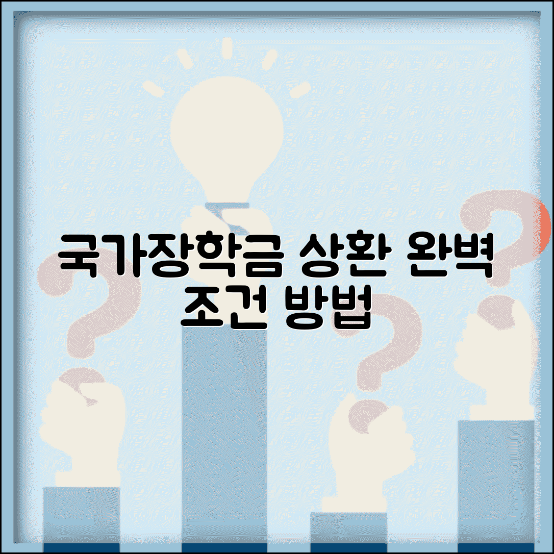 국가장학금상환방법 | 국가 장학금 상환 조건과 방법