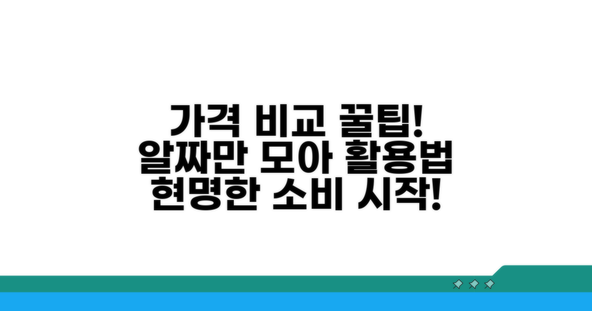 가격 비교와 활용 팁