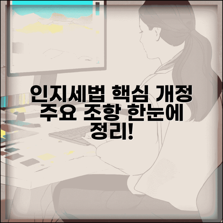 인지세법 주요 내용 | 인지세법 개정사항과 주요 조항 정리