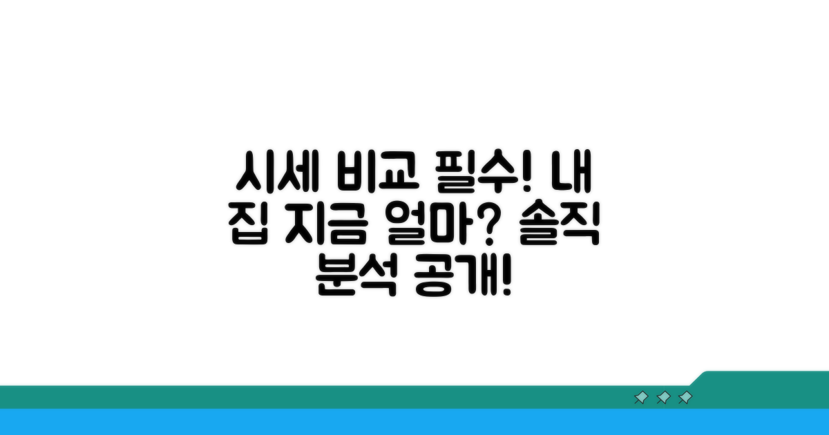 주변 시세와 비교 분석