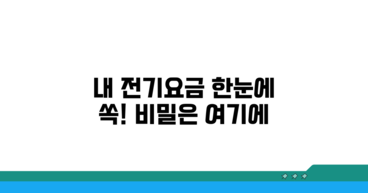 내 전기요금 사용량, 한눈에 분석하기