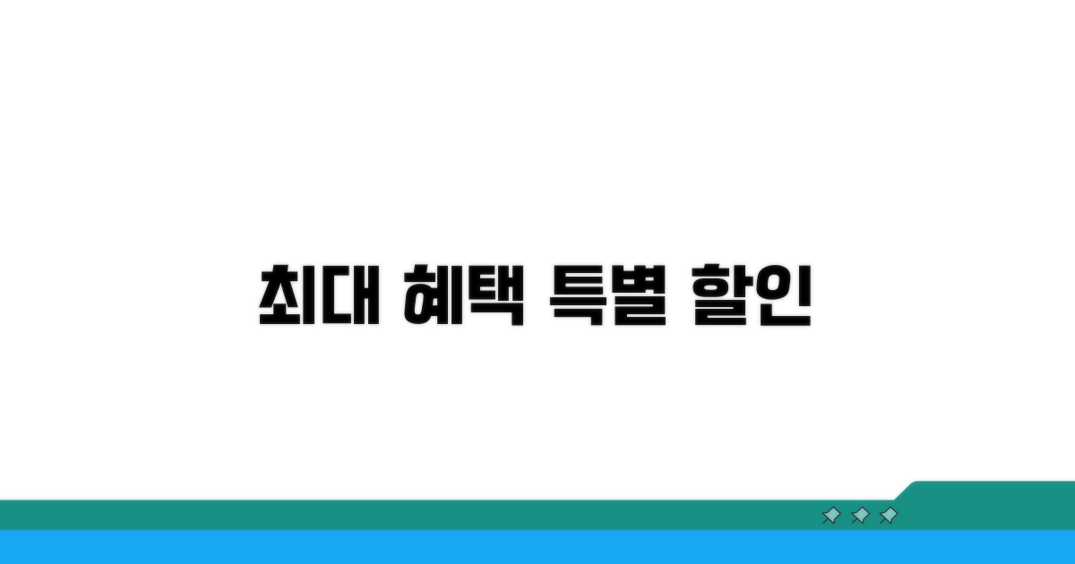 추가 혜택과 할인 정보