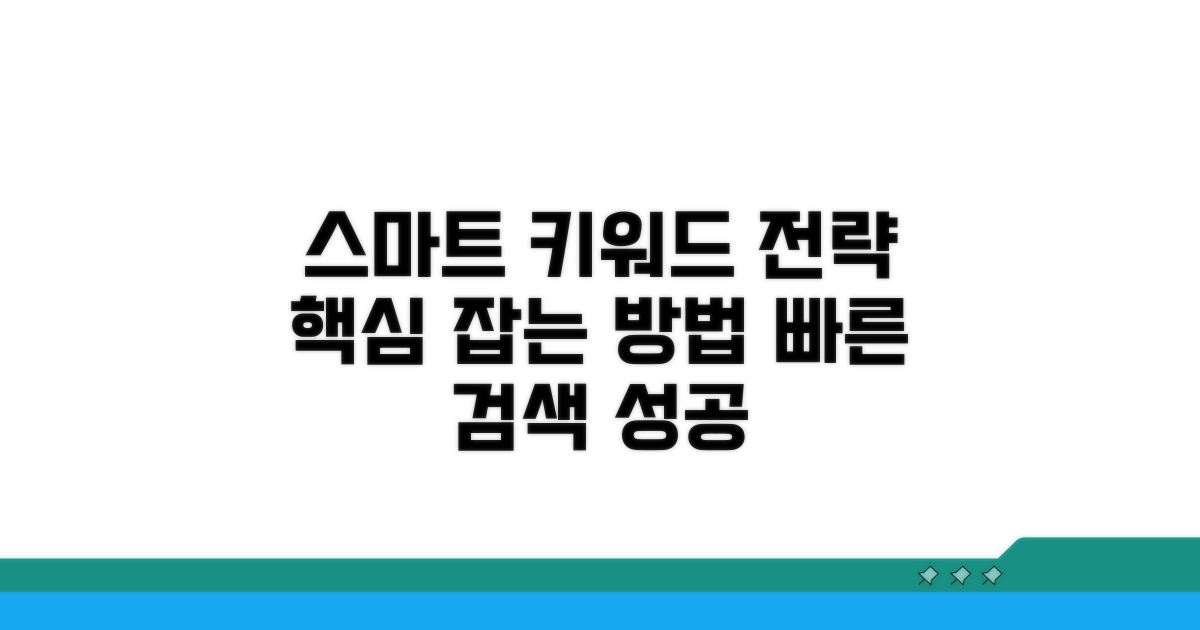핵심 키워드 찾는 스마트 전략