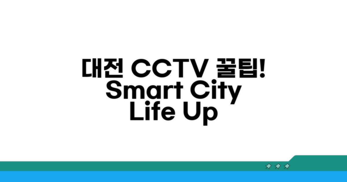 대전시 CCTV 활용 꿀팁