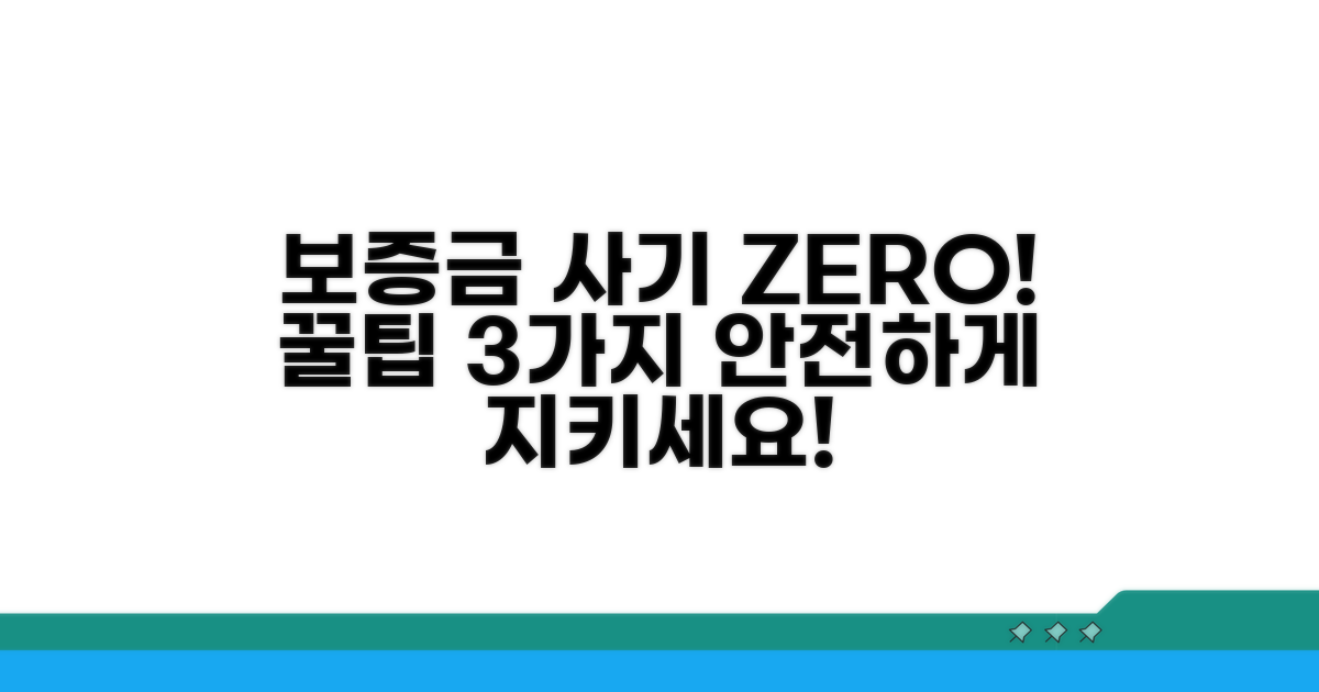 나의 소중한 보증금 지키는 꿀팁 모음