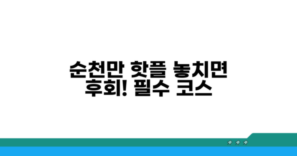 순천만 근처 꼭 가봐야 할 곳