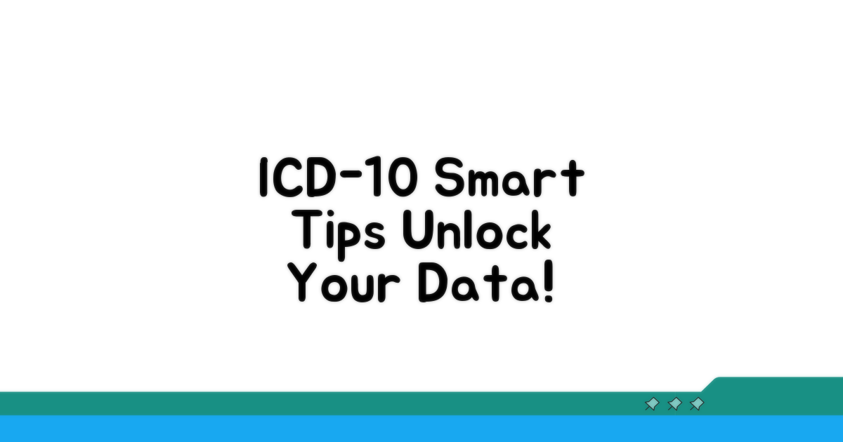 ICD-10 활용, 더 똑똑하게 하는 팁