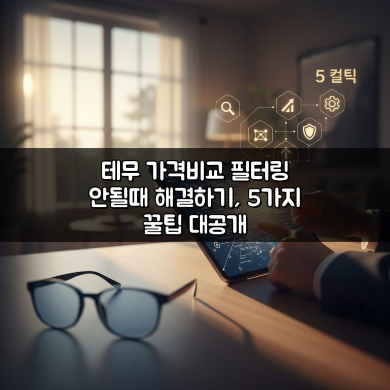 테무 가격비교 필터링 안될때 해결하기, 5가지 꿀팁 대공개