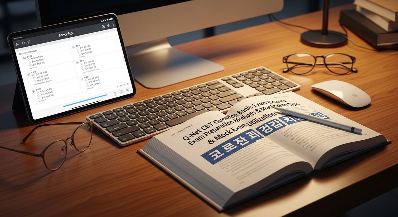 큐넷 CBT 문제은행: 시험 준비 방법 & 모의고사 활용 꿀팁