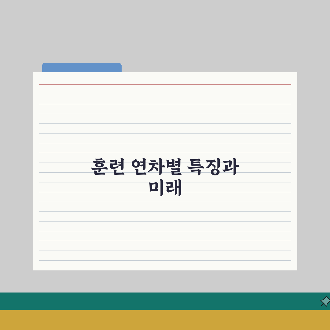 예비군 훈련 연차별 특징 | 1~8년차 훈련 강도 | 경험자 조언 팁, 솔직후기