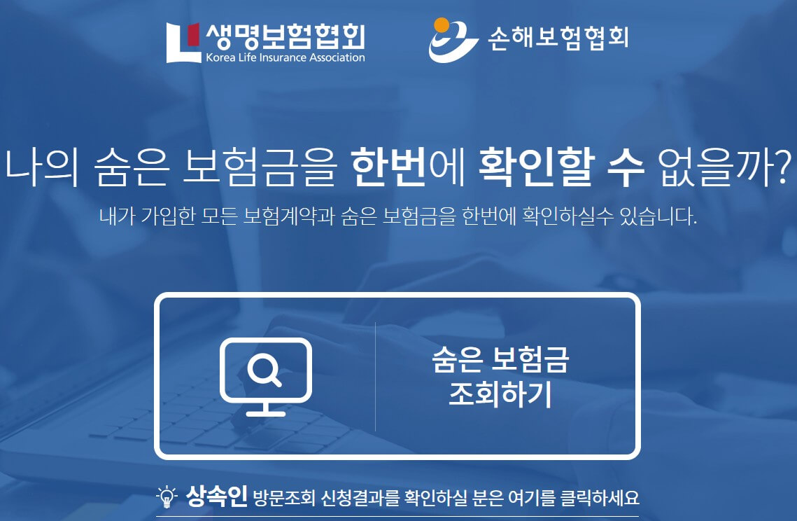 가입한 보험 내역을 조회하는 내보험찾아줌