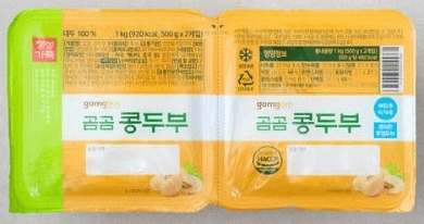 다이어트 식단용 콩두부